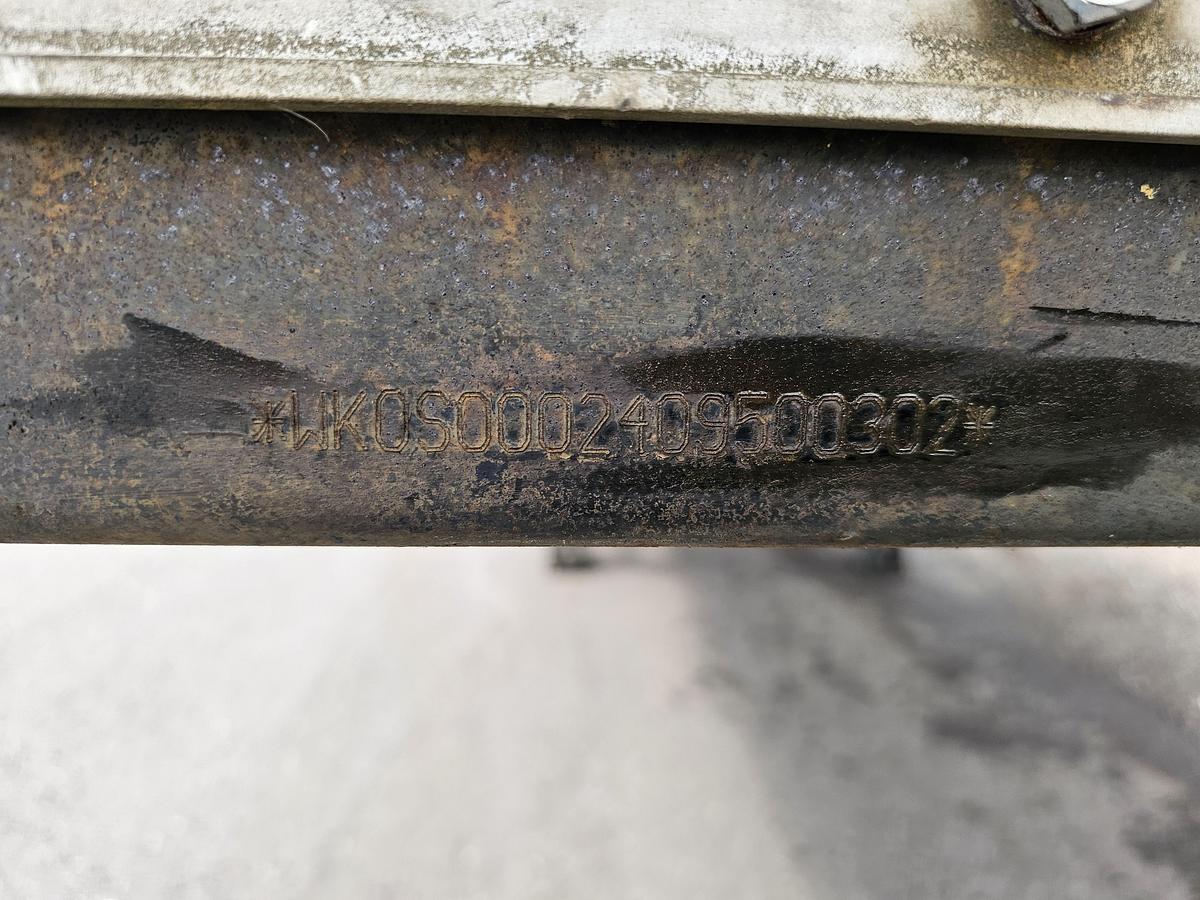 Used 2008 KÖGEL 3 AXLE FLATBED | BPW DRUM