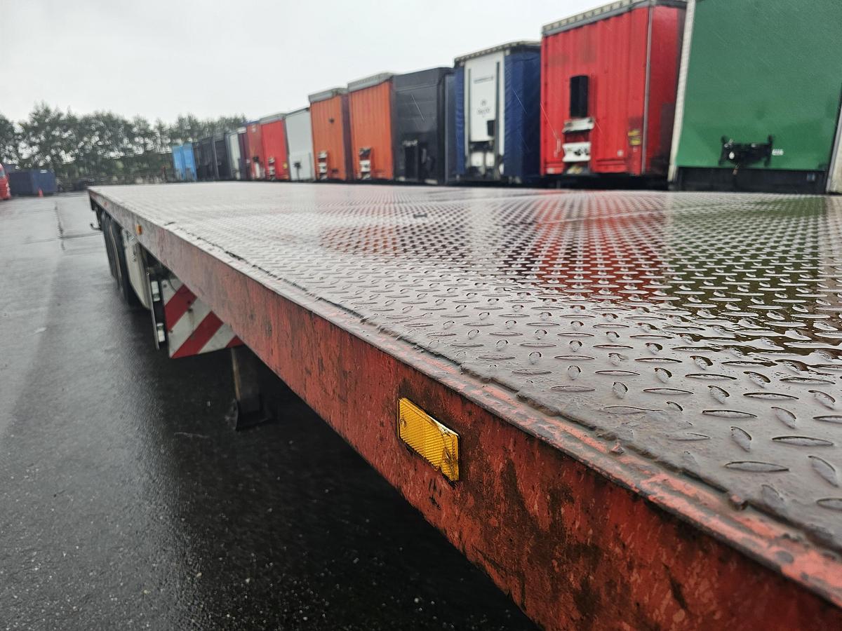 Used 1988 RENDERS ROC 12-27 N14 HEAVY DUTY 3 AXLE SEMITRAILER STEEL FLOOR.| SAF DRUM