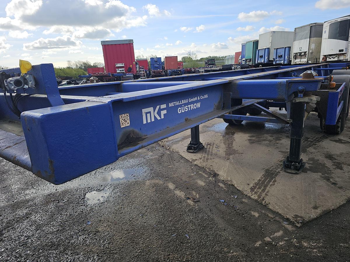 Used 2007 MKF METALLBAU CS 20 | 20 FOOT CONTAINER CHASSIS | BPW DRUM | STEEL SUSPENSION| GOOD QUALITY.