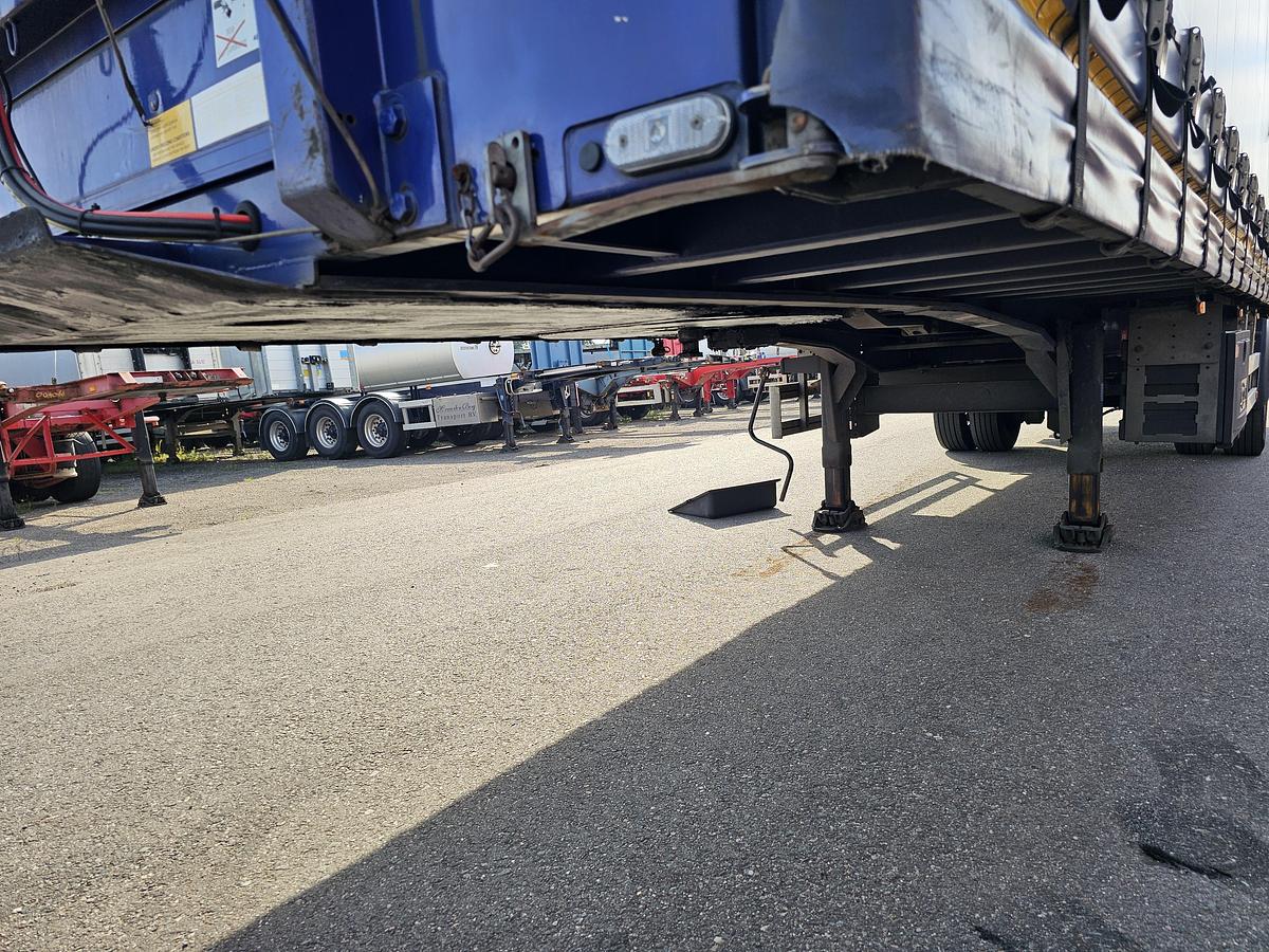 Used 2012 PACTON TBD.122 | SINGLE STEERING AXLE |UNDER SLIDING LOADING LIFT + BATTERIES| DAF DISC| APK /TUV 6-12-2025