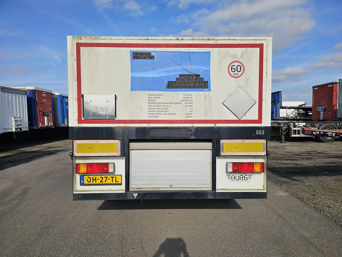 Gebruikt 2005 BURG  BPO 12-10 ORNXX | USED FOR CAS CONTAINERS |. STEEL SUSPENSION