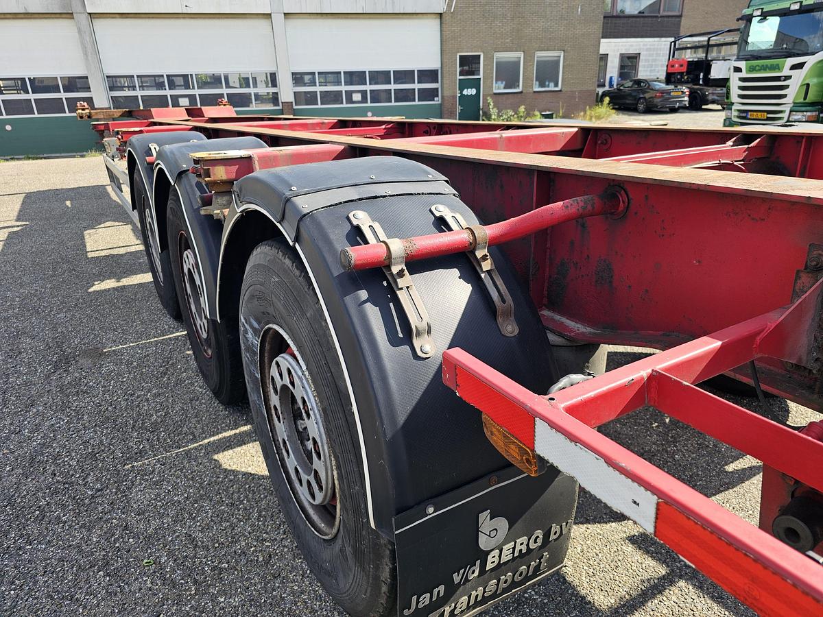 Used 2005 FREUHAUF OCCZ 42-327 A| 40 FT HIGHCUBE| 2 X 20 FOOT 20 FOOT MIDDLE  | SAF DISC.| DUTCH TRAILER.