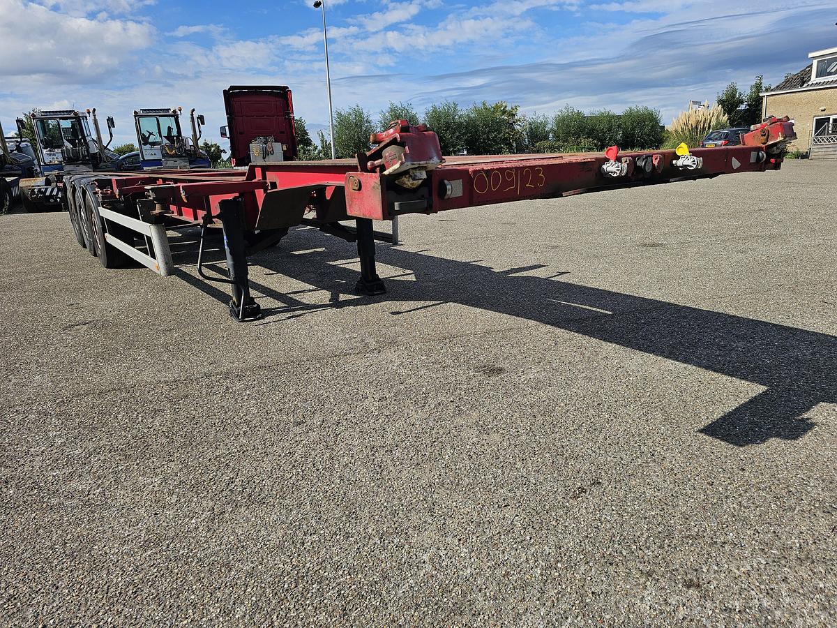 Used 2005 FREUHAUF OCCZ 42-327 A| 40 FT HIGHCUBE| 2 X 20 FOOT 20 FOOT MIDDLE  | SAF DISC.| DUTCH TRAILER.