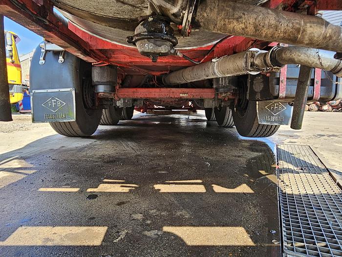 Used 2000 Feldbinder | TSA 59.3-4 | tanktrailer aluminium|59.5 cubic| ADR L4 BH |Bpw achsen|