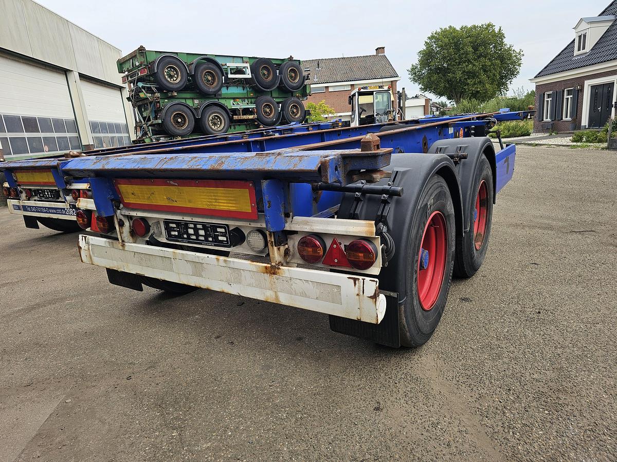 Used 2009 KRONE ATL 20 20 FOOT | STEEL SUSPENSION| BPW DRUM.