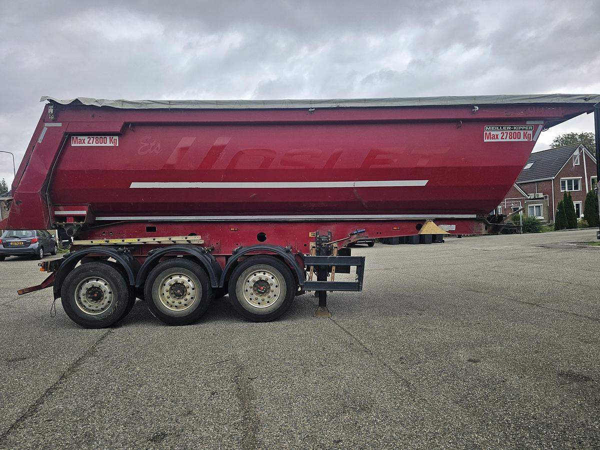 Gebruikt 2013 MEILLER MHPS 12/27/LOSS4, STEEL TIPPER / 30 M3/ SAF DISC / LIFT AXLE.