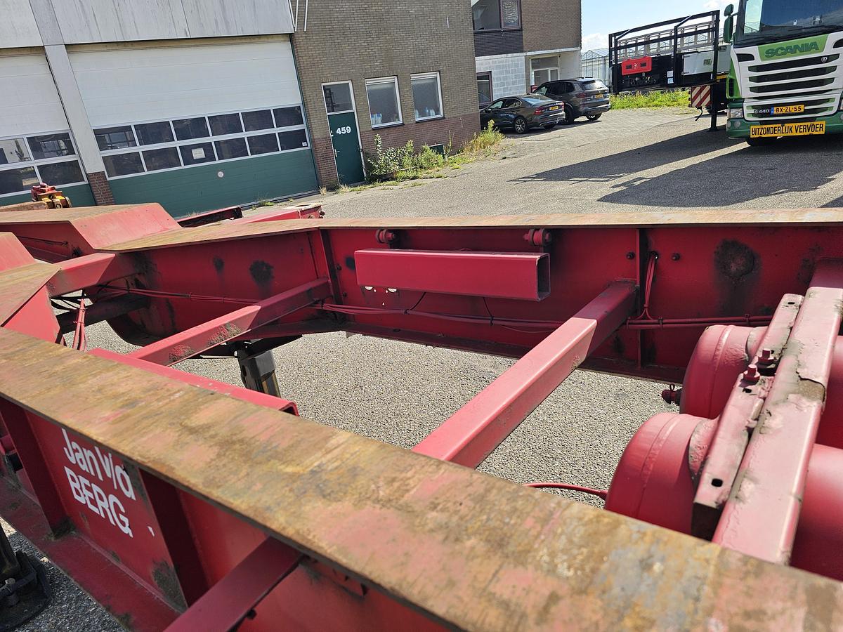 Used 2005 FREUHAUF OCCZ 42-327 A| 40 FT HIGHCUBE| 2 X 20 FOOT 20 FOOT MIDDLE  | SAF DISC.| DUTCH TRAILER.