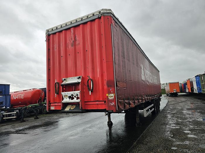 Used 2005 Krone Sd 27 3 axle curtainsider |Saf disc |Belgium Tuv 09-08-2024.