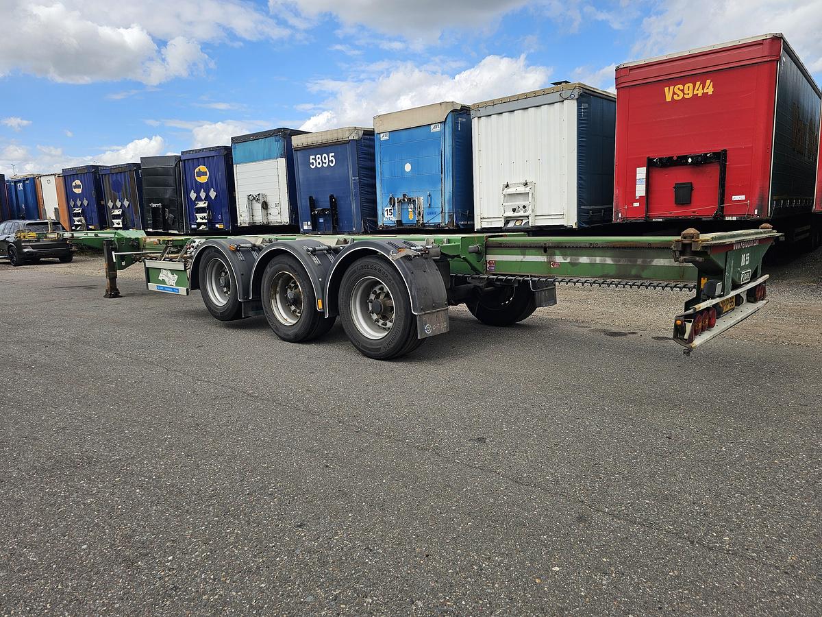 Gebruikt 2016 D-TEC FLEXITRAILER /all connections / 3 x extendible/apk,tuv/ 18-01-2027