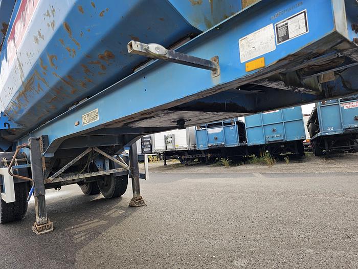 Used 2010 Langendorf C 3 | 2 axle tipper trailer | Saf axles drum | 20 mtr 3