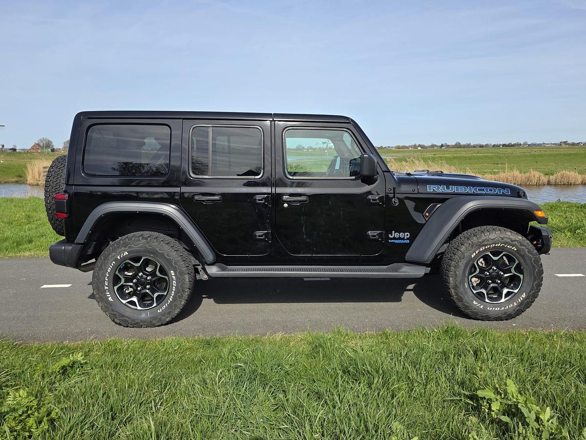 Gebruikt 2022 Jeep Wrangler 4XE Rubicon - Cabrio/Hardtop - 4x4 - Hybride - 21.836 km - WARN - Alpine