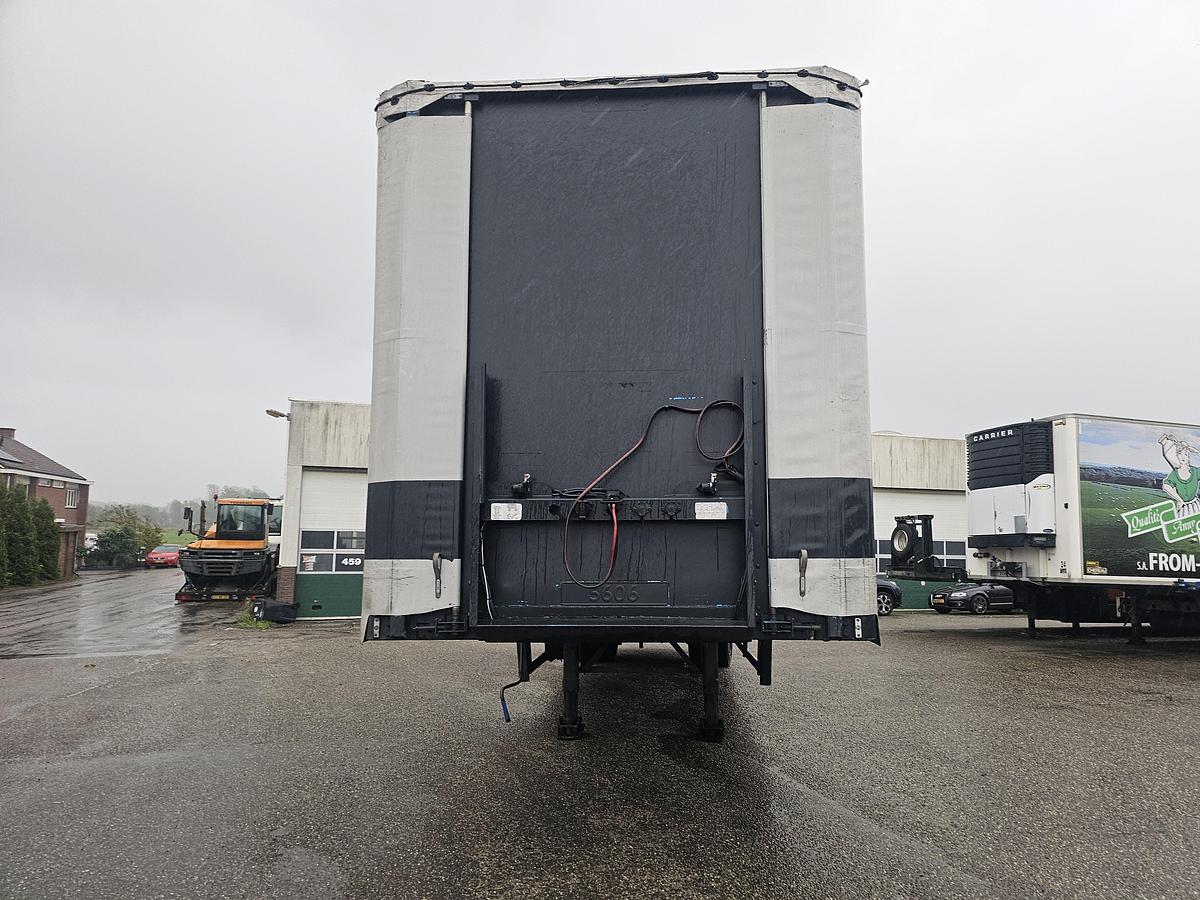 Gebruikt 2008 GOENEWEGEN DRO 10-10 B /STEERING AXLE / LOADING LIFT 2000 KG/ BATTERIES/ BTW DRUM./ APK 12-11-2026