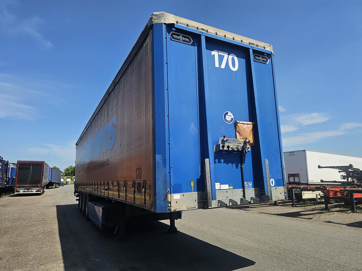 Gebruikt 2012 VAN HOOL A3C002 / ALU RIMS / PALLET BOX / GALVANIZED STEEL CHASSIS / APK,TUV, 12-03-2027.