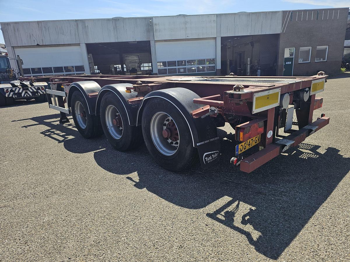 Used 2000 Burg BPO 12-27CCXGX-00. | ADR TANK CHASSIS 20/30 FT | BPW DRUM