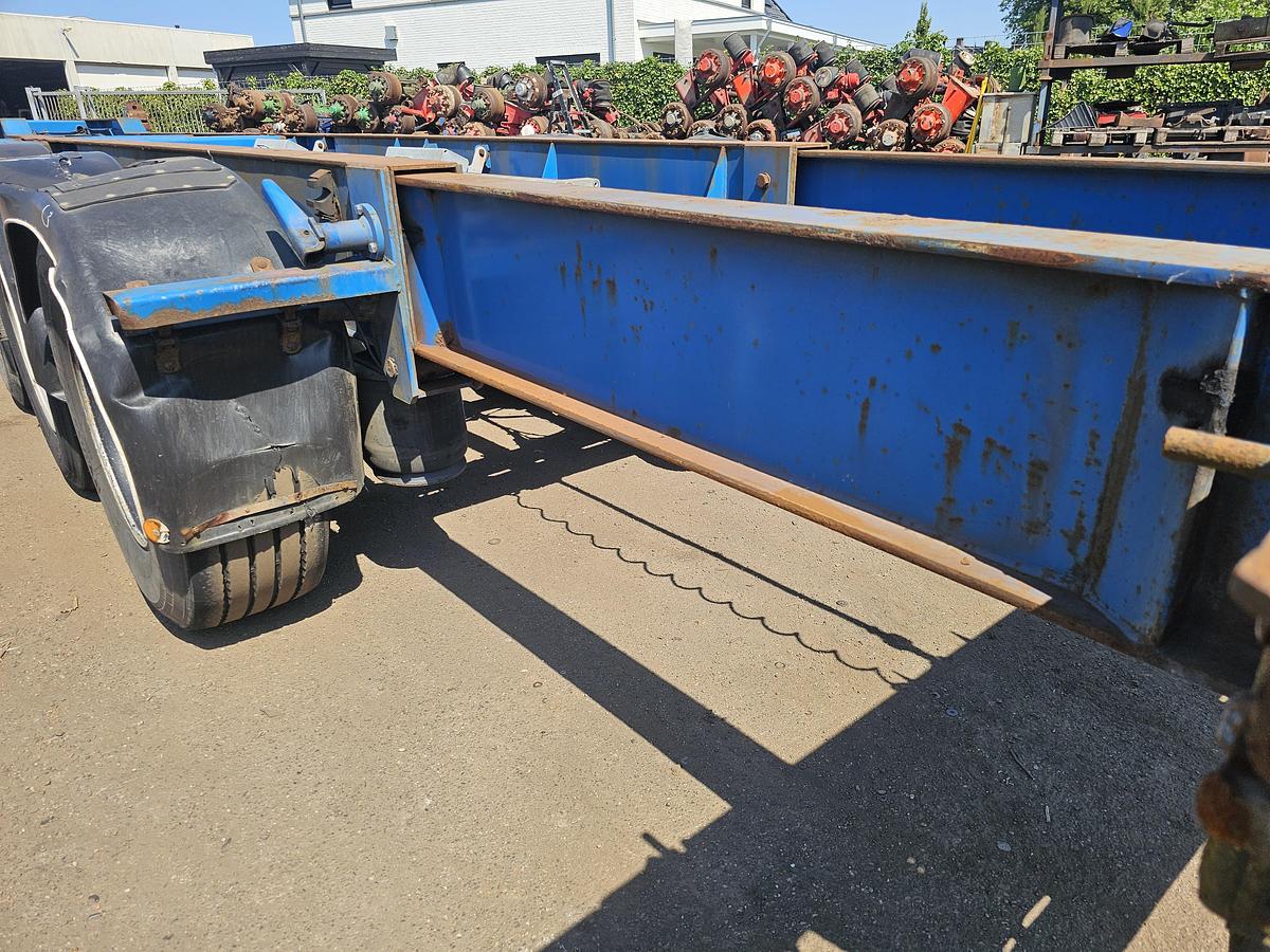 Gebruikt 2001 HRD NT CON.40 foot extendible chassis 2 x 20 foot / landbouw kenteken / geen apk nodig.
