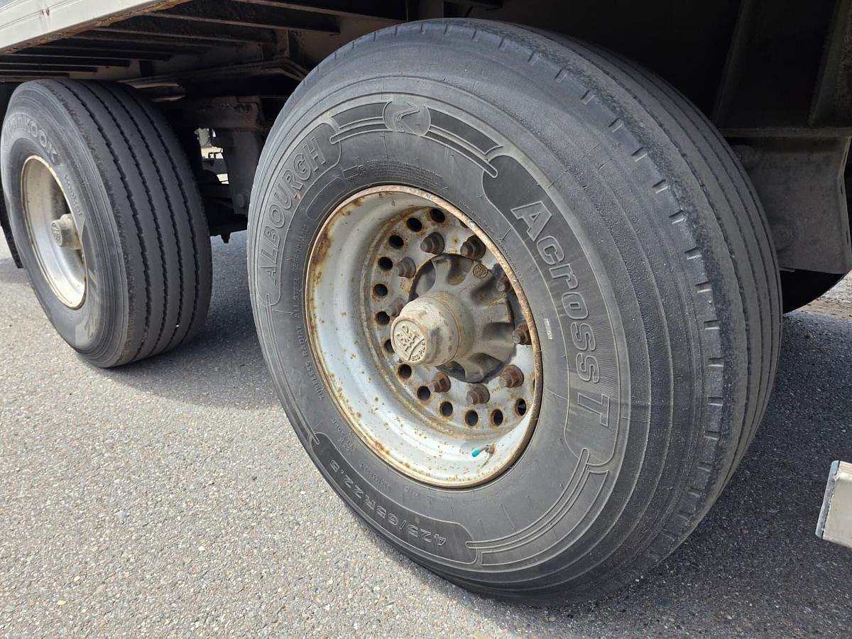 Gebruikt 2007 GROENEWEGEN DRO 12-20 / LOADING LIFT STEERING AXLE /APK /TUV 06-02-2027.