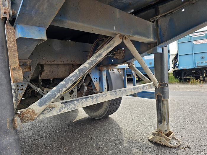 Used 2010 Langendorf C 3 | 2 axle tipper trailer | Saf axles drum | 20 mtr 3