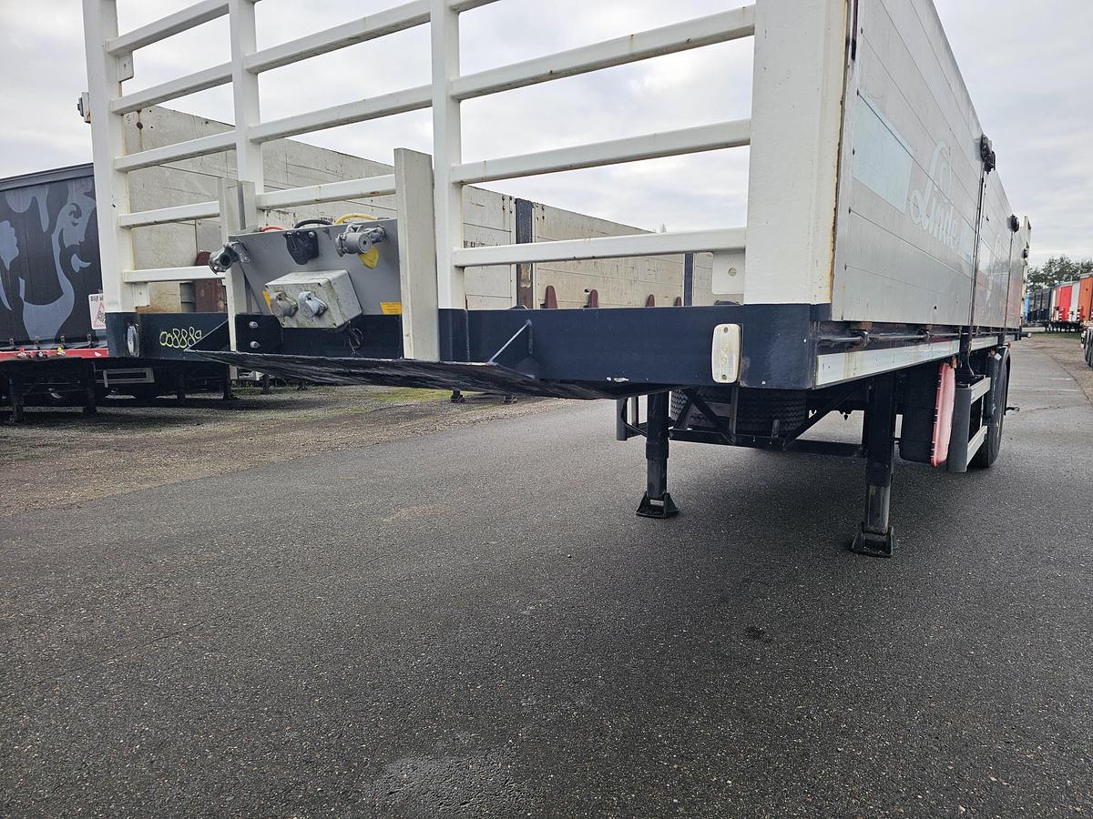 Gebruikt 1998 LAG 1 AS | NO STEERING | DUTCH TRAILER OV-83-YT | FOR GASPALLETS . ALU SIDES.