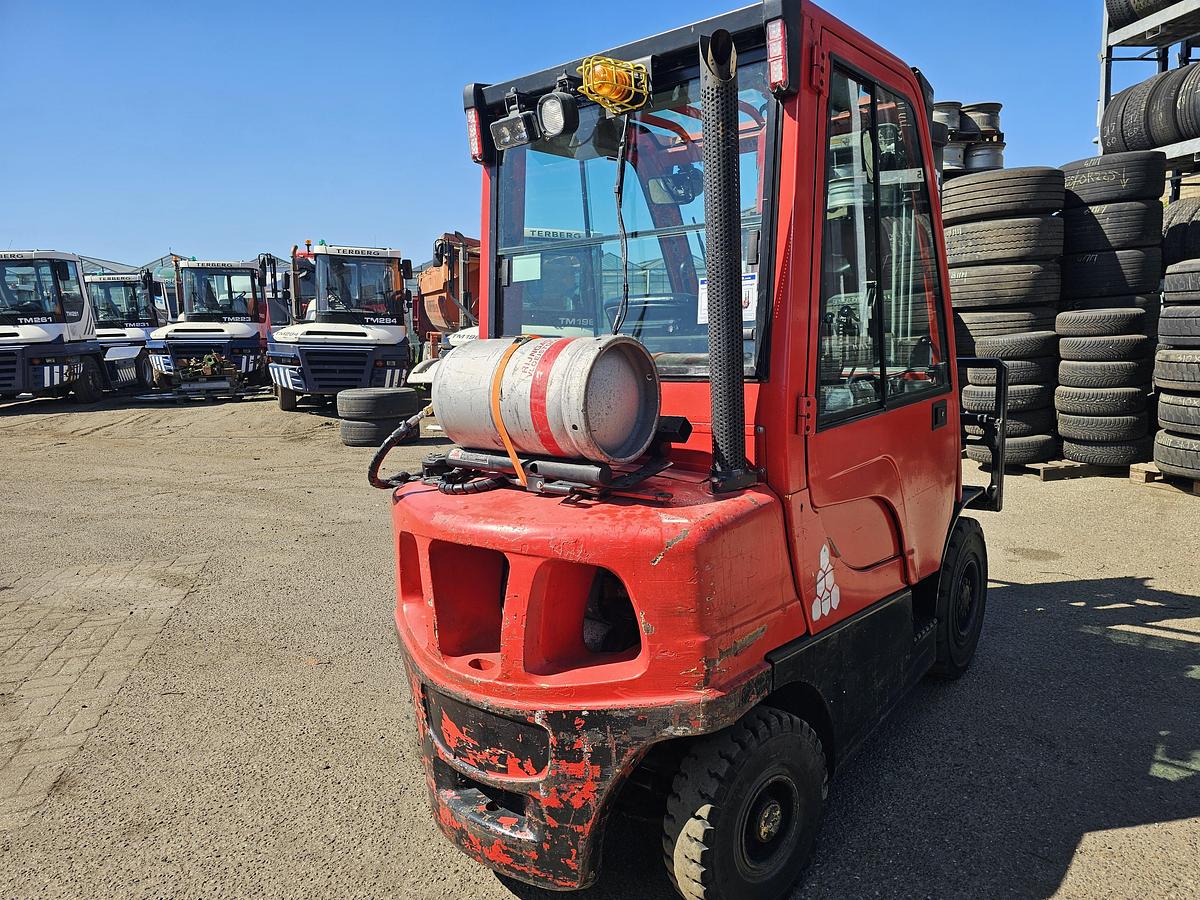 Gebruikt 2011 HYSTER H2.5FT | DUPLEX 3.30 M | GAS | COMPLETE CABINE| SIDESIFT| 12457 HOURS.