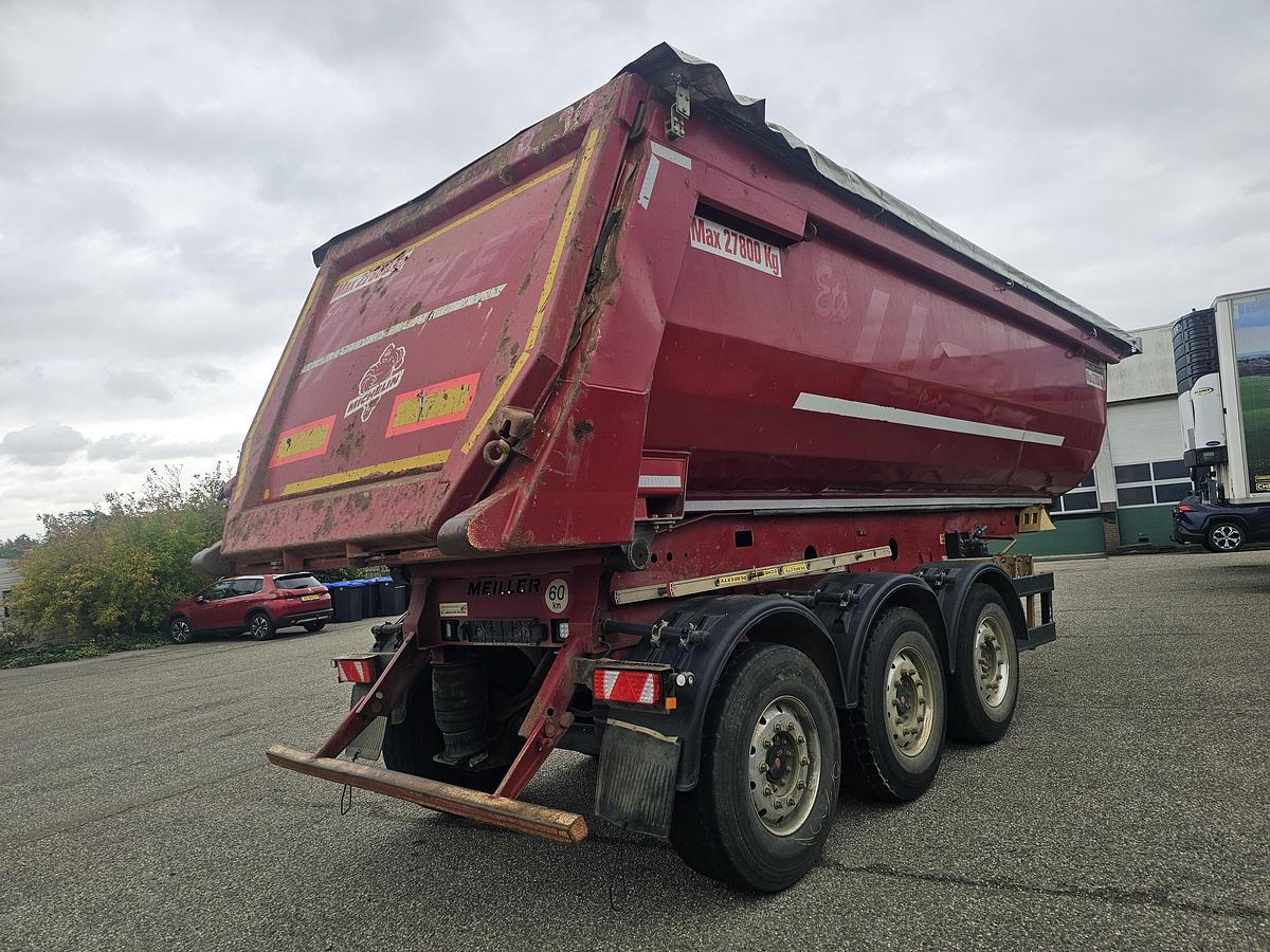 Gebruikt 2013 MEILLER MHPS 12/27/LOSS4, STEEL TIPPER / 30 M3/ SAF DISC / LIFT AXLE.
