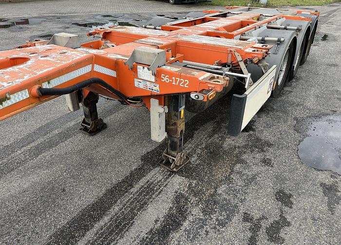 Used 2015 D-TEC VCC-01 FLEXITRAILER ALL CONNECTIONS BPW DRUM