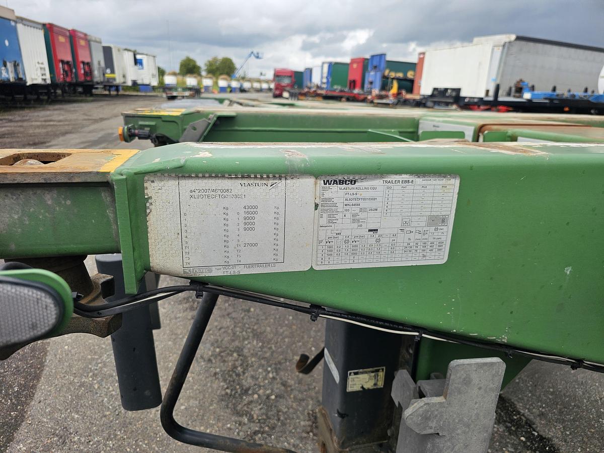 Gebruikt 2016 D-TEC VCC-01 FLEXITRAILER/ALL CONNECTIONS/ APK/TUV 01-02-2027./ 5 PIECES.