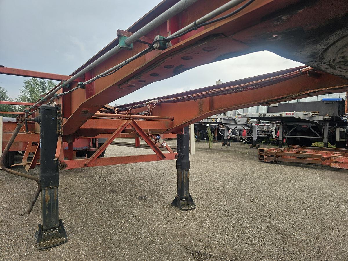 Gebruikt 1998 LAG O 3-39/ 40 foot tipper chassis/ steel/ saf drum./ no tipper cilinder / electric tipper.