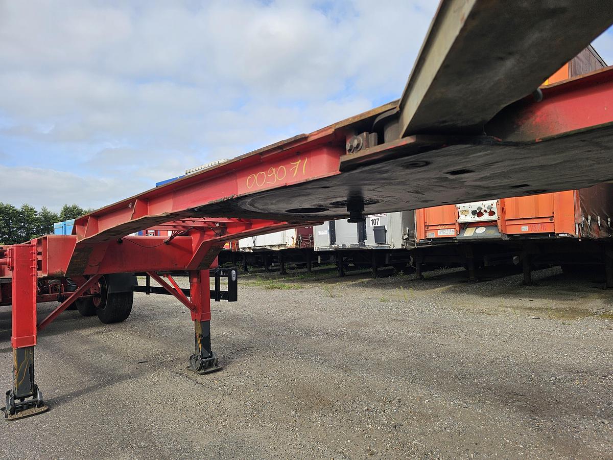 Used 2003 GROENEWEGEN 45 CC-16-27 TUN | 45 ft 40 ft 2 x 20 fFT | dutch chassis | bpw drum.
