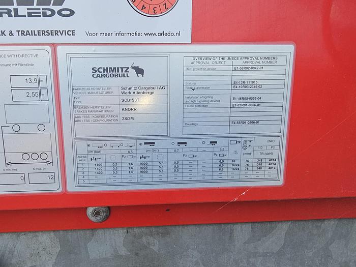 Used 2015 Schmitz Cargobull Scb*53T |Curtiansider |Coil | Galvanized chassis|disc| apk 19-06-2024.