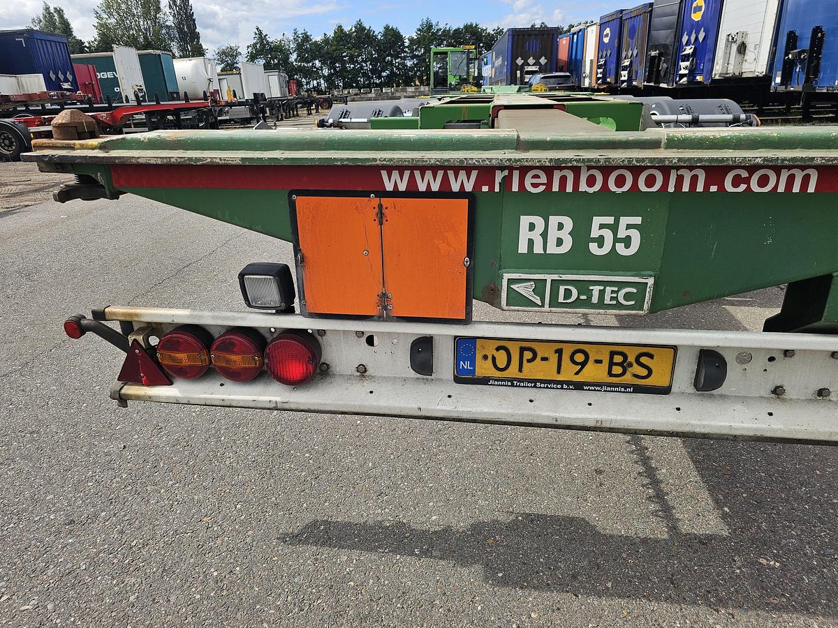 Gebruikt 2016 D-TEC FLEXITRAILER /all connections / 3 x extendible/apk,tuv/ 18-01-2027