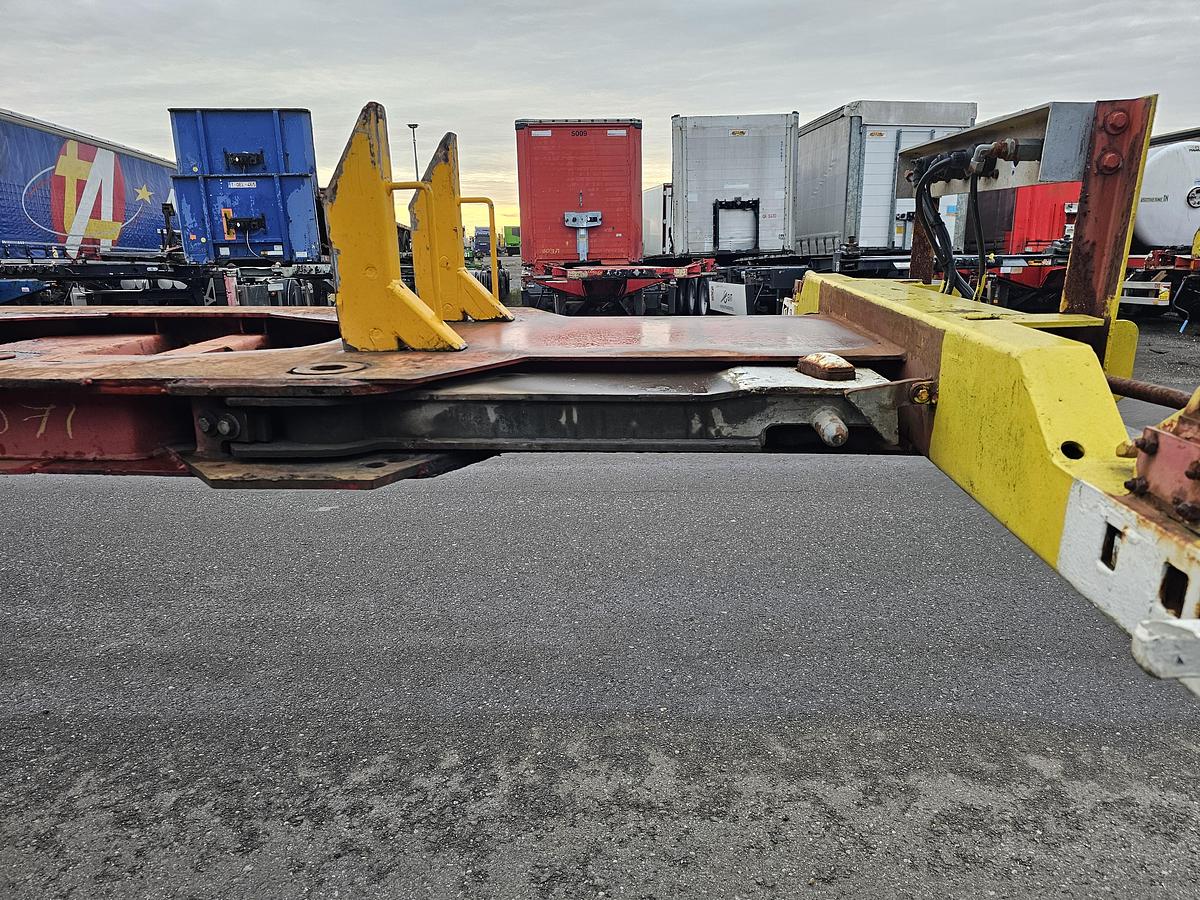 Gebruikt 2003 GROENEWEGEN 45 CC-16-27 TUN | 45 ft 40 ft 2 x 20 fFT | dutch chassis OH-08-JB | bpw drum.