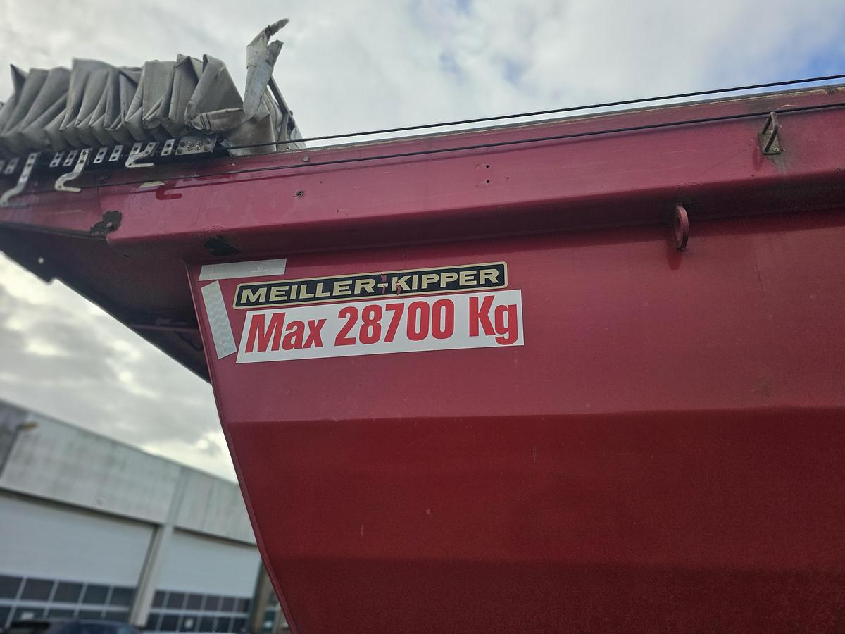 Gebruikt 2014 MEILLER MHPS12/27LOSS4/ STEEL TIPPER/ 30 MTR 3/ 28700 KG. /SAF DISC /ALU RIMS