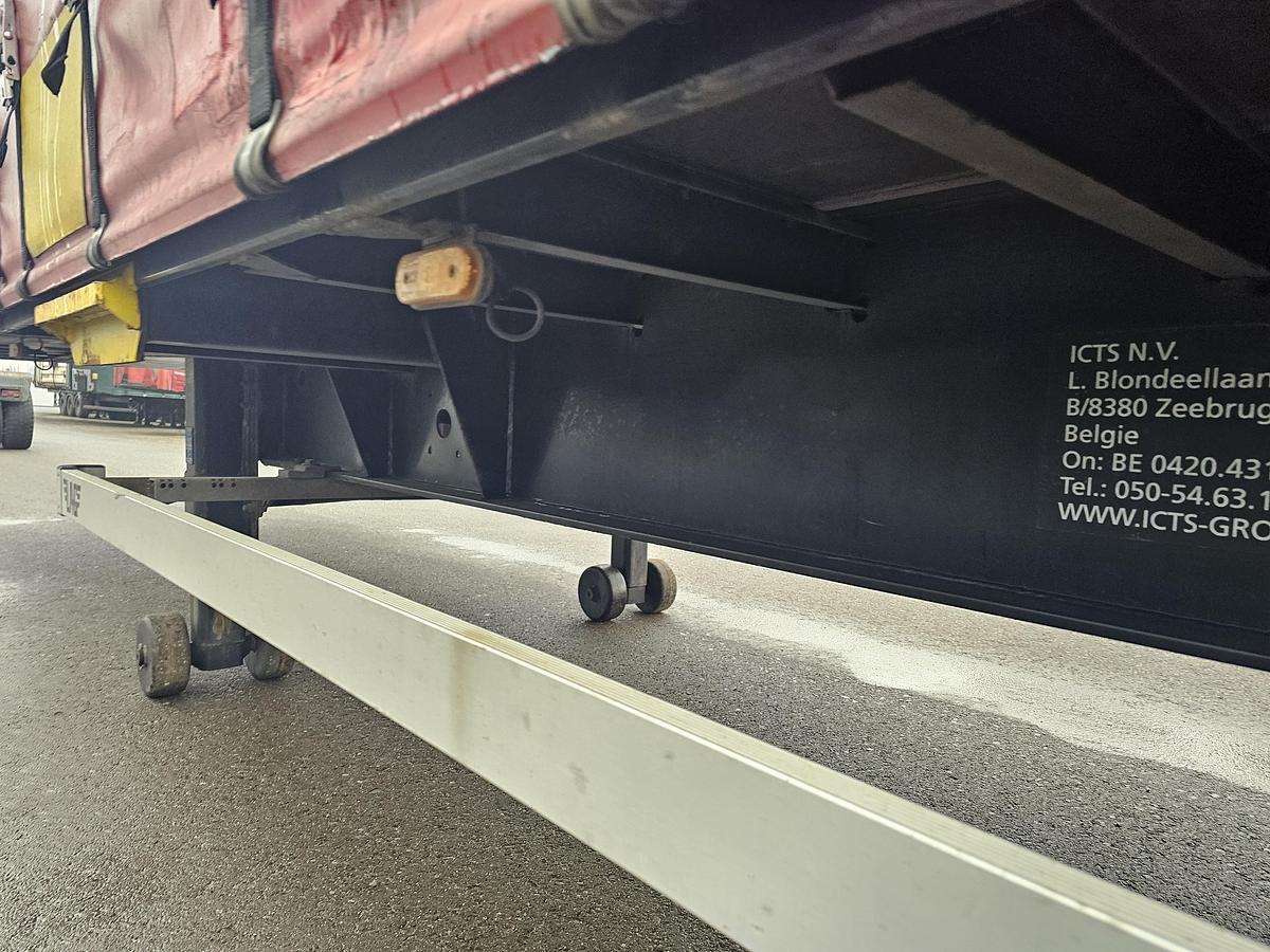 Used 2014 LAG 0-3-GC | 3 AXLE MEGA TRAILER|HUCKEPACK.|8 PIECES. | BELGIUM|BPW DRUM.