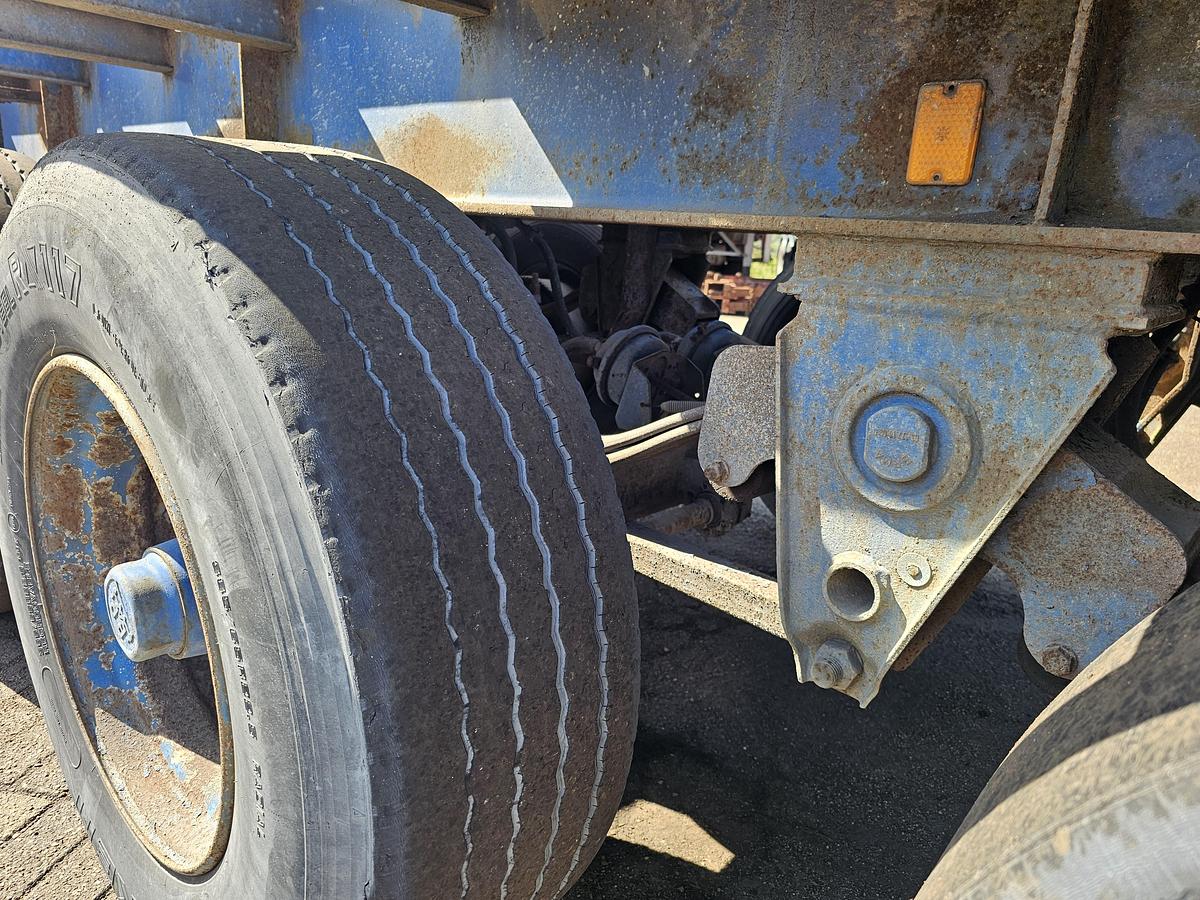 Gebruikt 1984 FLANDRIA OP 3/32T STEEL SUSPENSION / 15 CM BPW DRUM AXLES/ TWISLOCKS 40 FT 2 X 20 FOOT.