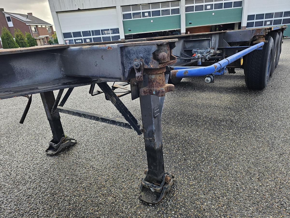 Used 1991 GROENEWEGEN 40.05 CC-12-24 | STRAIGHT CHASSIS | BPW DRUM.