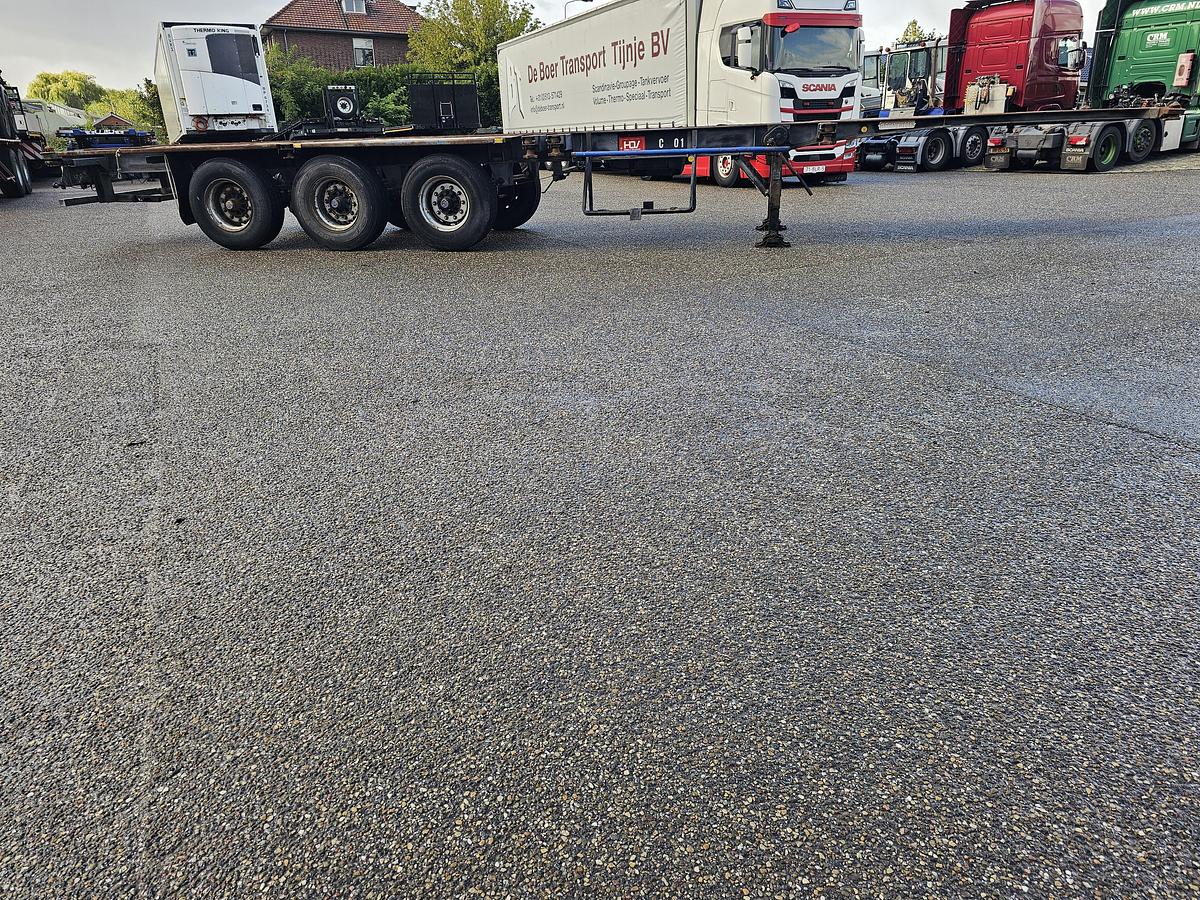 Used 1991 GROENEWEGEN 40.05 CC-12-24 | STRAIGHT CHASSIS | BPW DRUM.