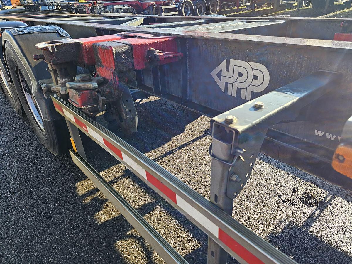 Gebruikt 2001 BURG BPO 12-27 CZ XEX|40 FT |2 X 20 FT |20 FT MIDDLE |BPW DRUM.