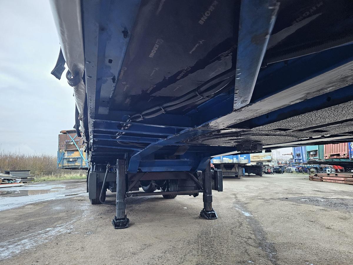 Gebruikt 2015 KRONE SZ| 2 AXLE CITY TRAILER | STEERING AXLE. BPW DISC. LOADING LIFT. TUV BELGIUM 18-06-2026