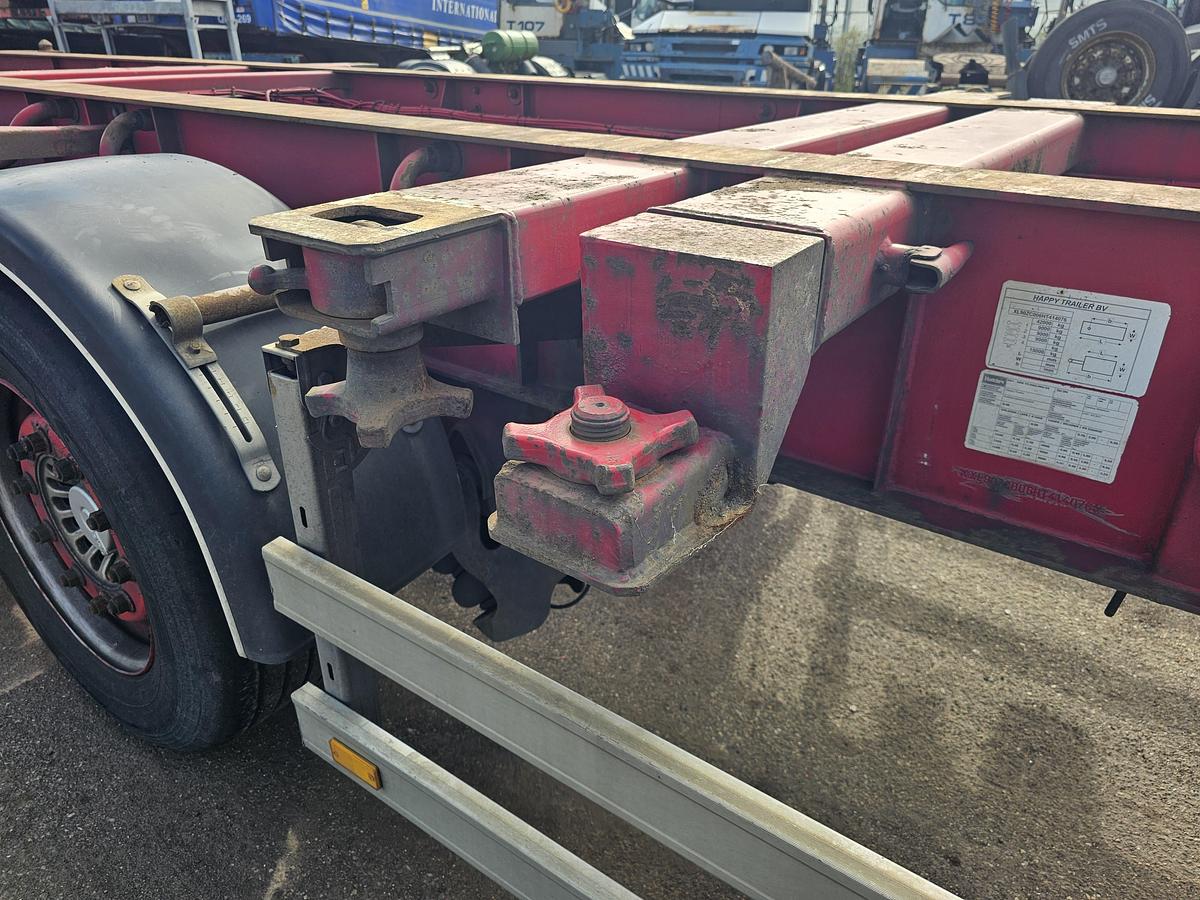 Used 2006 HAPPY TRAILER OZC 42-327 |40 FOOT HIGHCUBE CHASSIS| SAF DISC| APK /TUV | 18-09-2025.