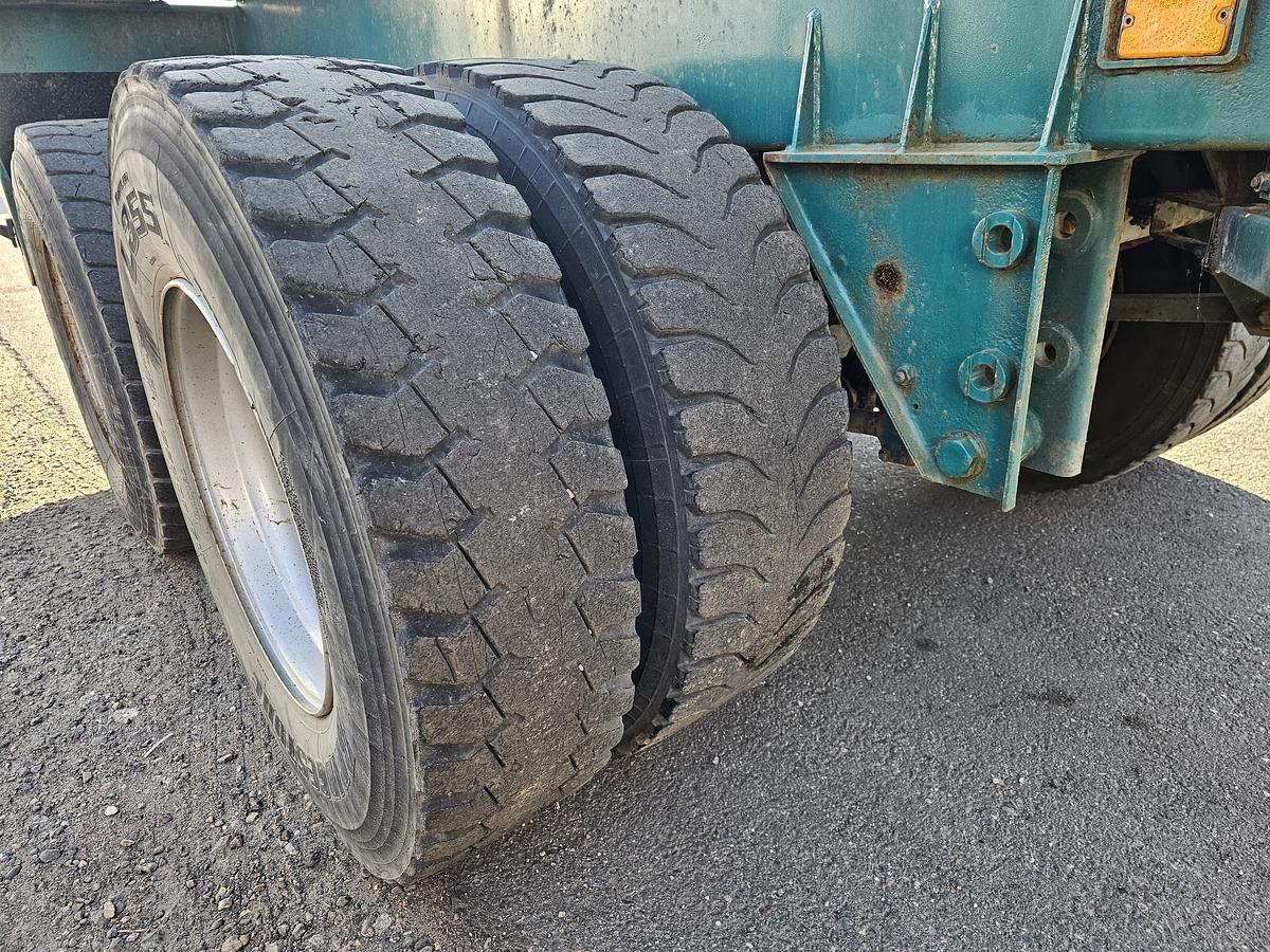 Gebruikt 1992 LEONET TB 18 |WOOD TRAILER WITH CRANE| BPW DRUM STEEL SUSPENSION.