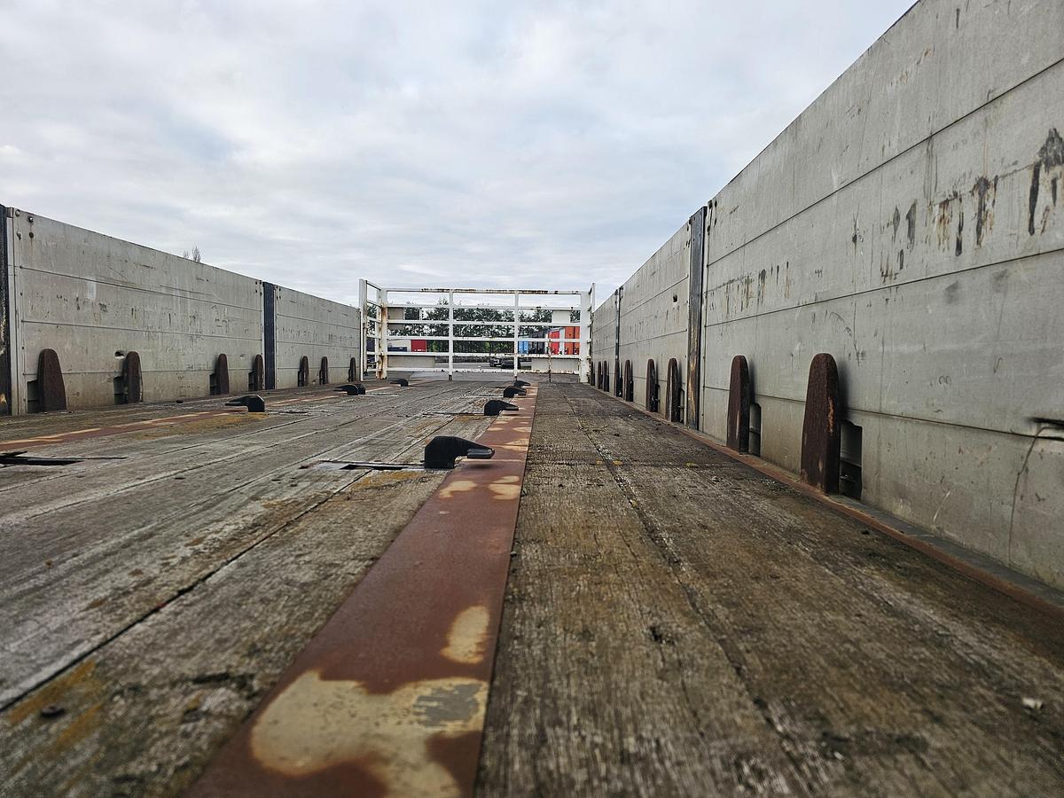 Gebruikt 1998 LAG 1 AS | NO STEERING | DUTCH TRAILER OV-83-YT | FOR GASPALLETS . ALU SIDES.