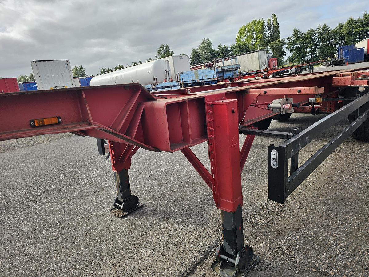 Used 2003 GROENEWEGEN 45 CC-16-27 TUN | 45 ft 40 ft 2 x 20 fFT | dutch chassis | bpw drum.