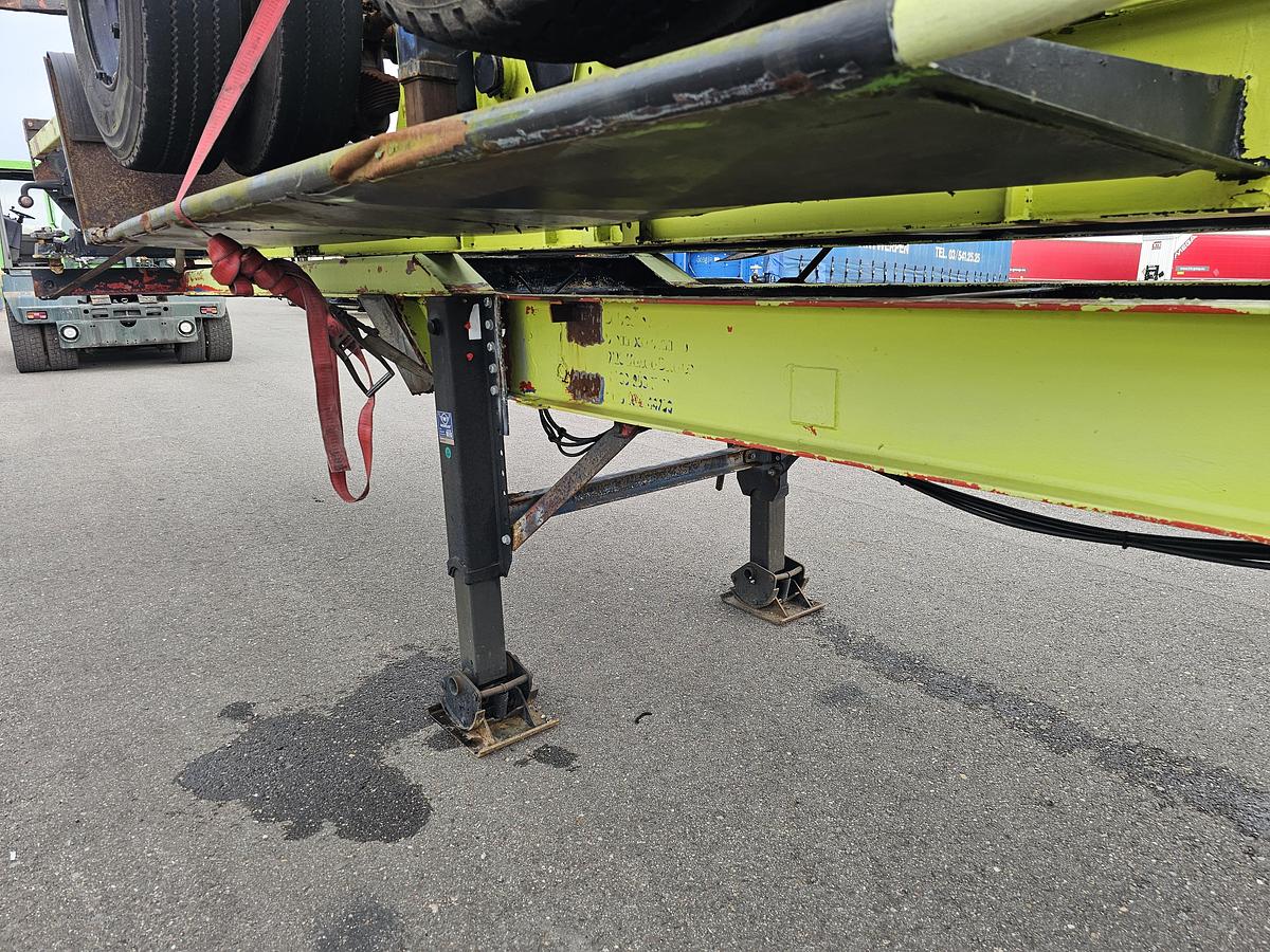 Used 1990 divers 40 ft gooseneck  steel suspension double tires.