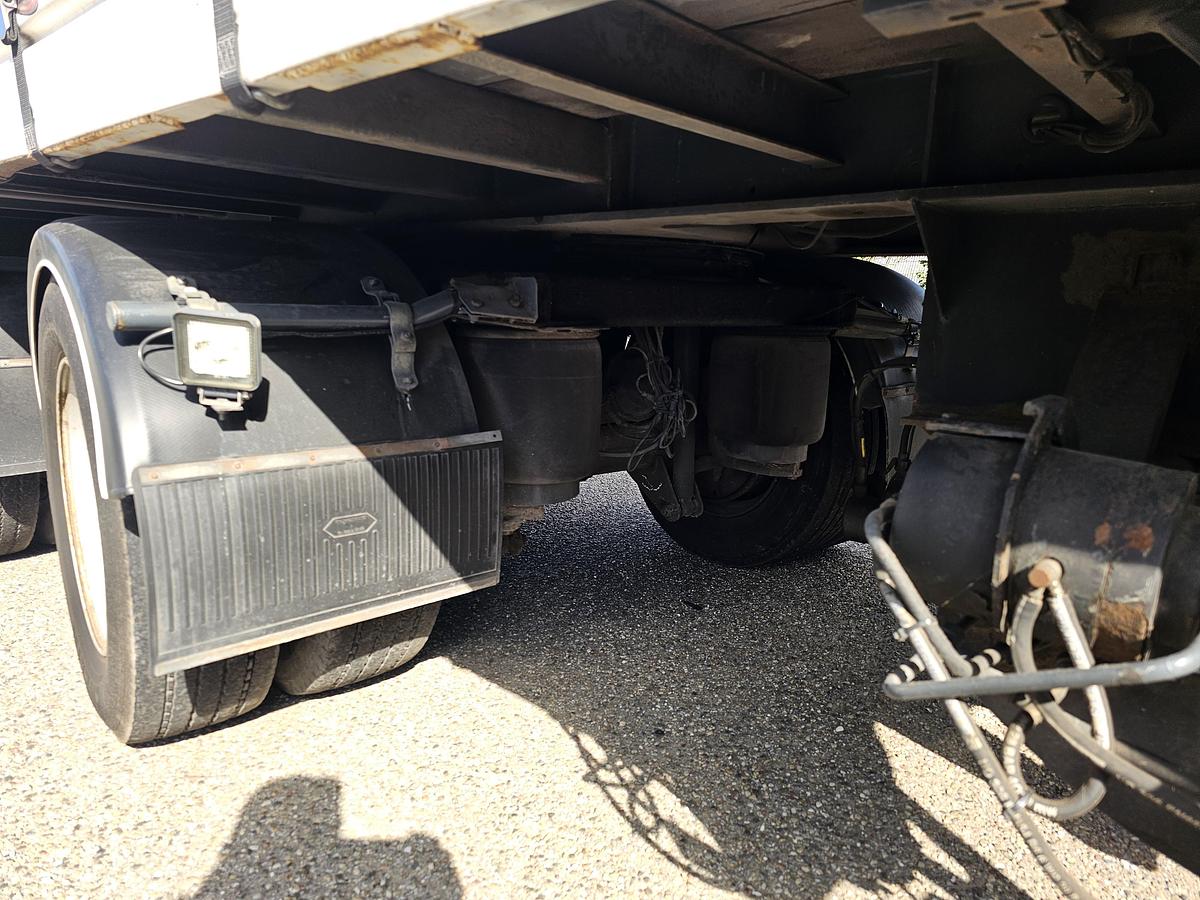 Gebruikt 2000 PACTON T2-001 STEERING AXLE/LOADING LIFT/ BPW DRUM.