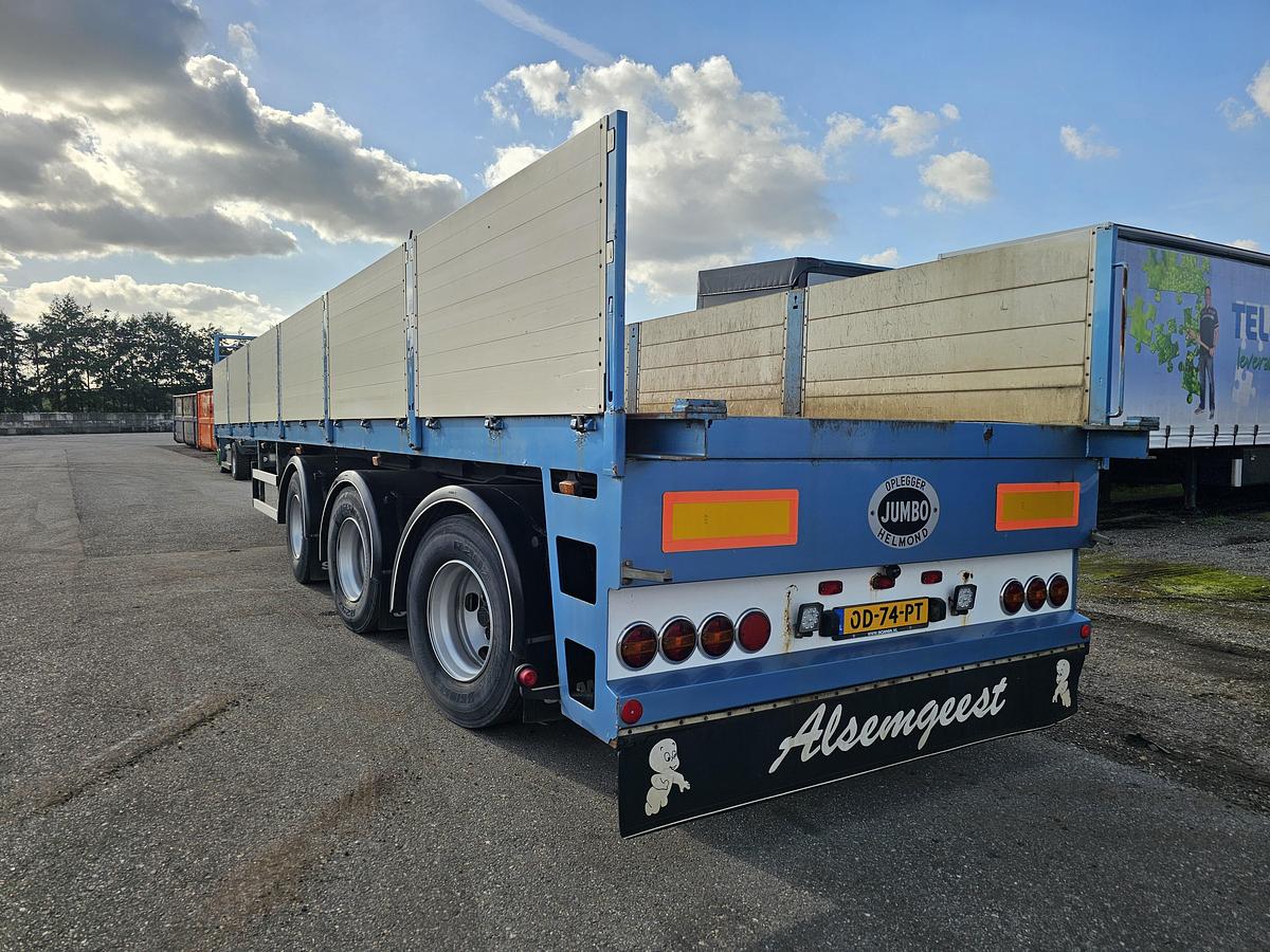 Gebruikt 1995 JUMBO DO 300 S/ 2 X STEERING /BPW DRUM / DOUBLE TIRES/ LIFT AXLE