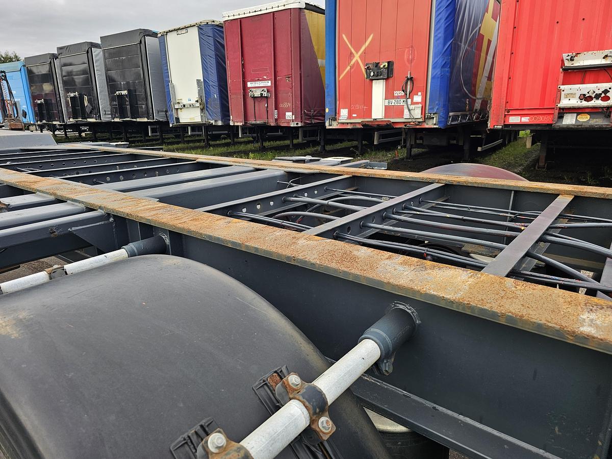 Gebruikt 2001 GROENEWEGEN 40.05.CC-12-27 | BPW DRUM DUTCH TRAILER |TUV /APK  15-02-2026