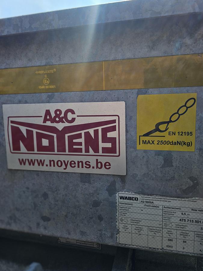 Gebruikt 2010 NOOYENS A2/555A DIEPLADER.