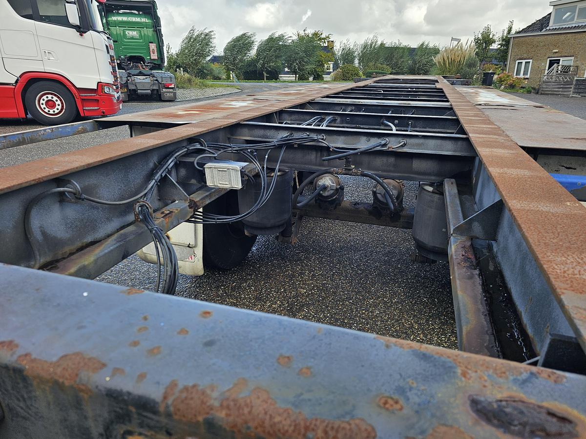 Used 1991 GROENEWEGEN 40.05 CC-12-24 | STRAIGHT CHASSIS | BPW DRUM.