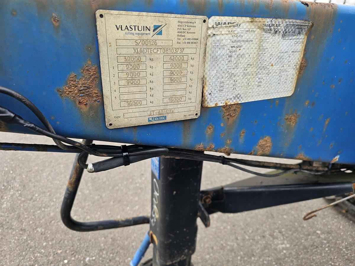 Gebruikt 2008 D TEC FT-43-03V | MULTI CHASSIS ALL CONNECTIONS 3 X EXTENDIBLE. SAF DRUM.