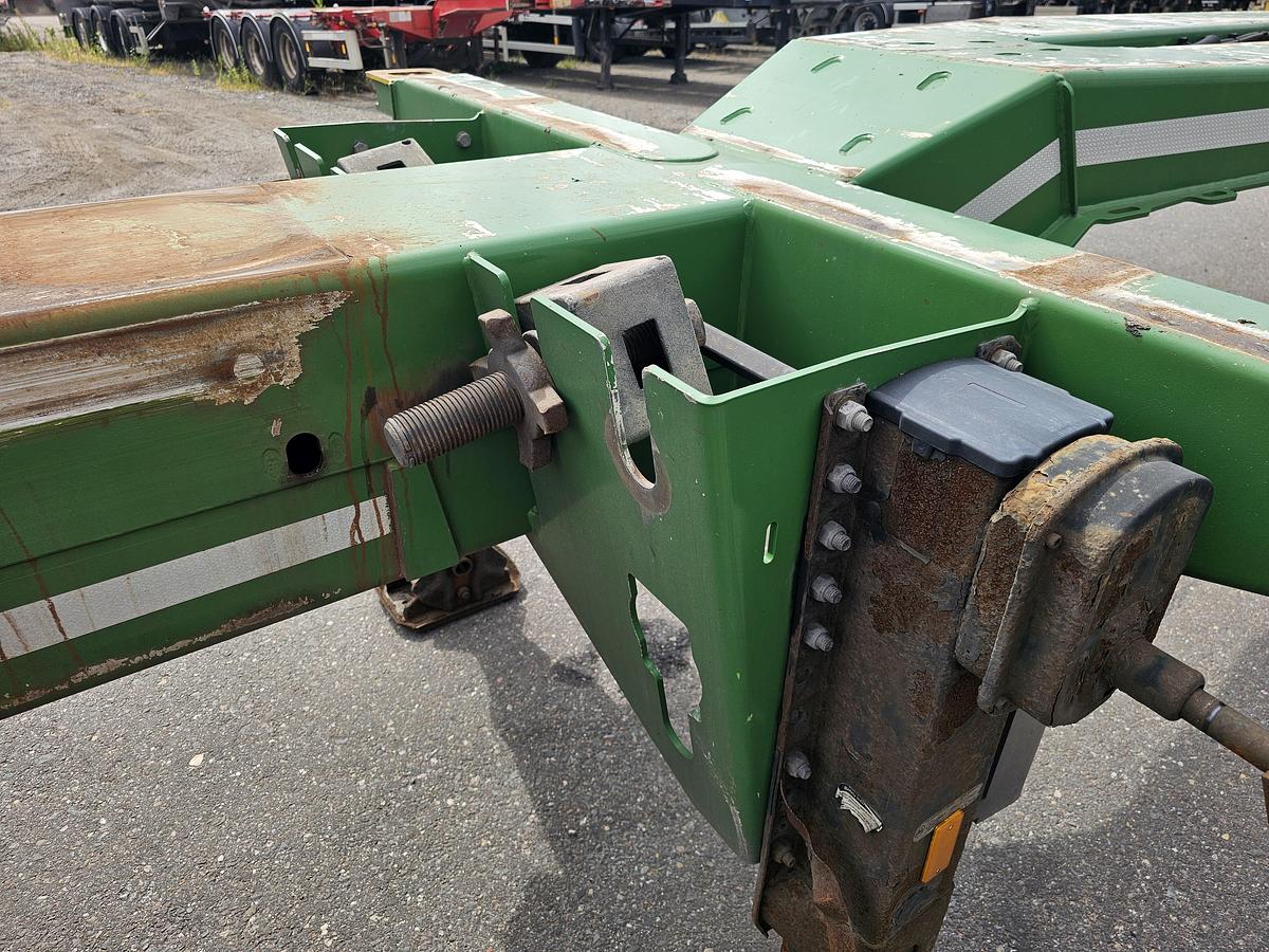 Gebruikt 2016 D-TEC FLEXITRAILER /all connections / 3 x extendible/apk,tuv/ 18-01-2027